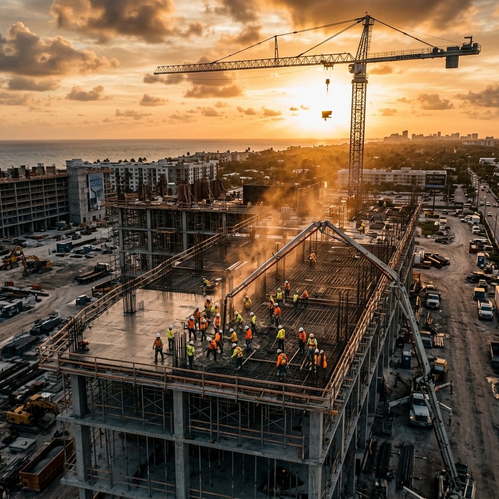 TVC Construction Concrete Pouring